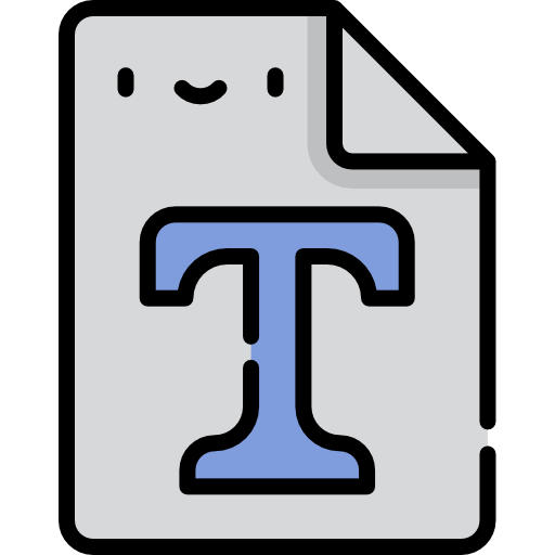 Type free icon Type free icon