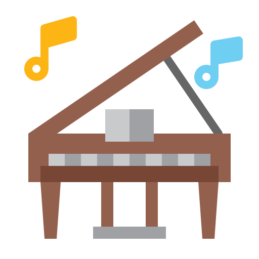 piano icono gratis