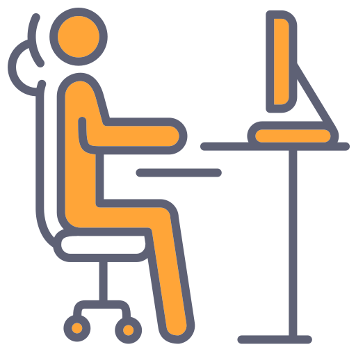 ergonomía icono gratis