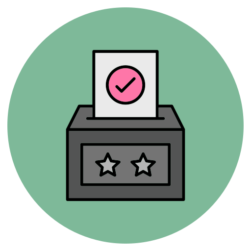 urna de votación icono gratis