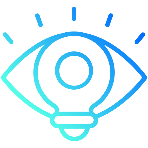 visión icono gratis