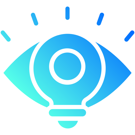 visión icono gratis