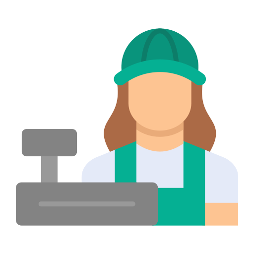 commerçant Icône gratuit