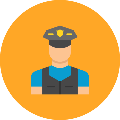 guardia de seguridad icono gratis