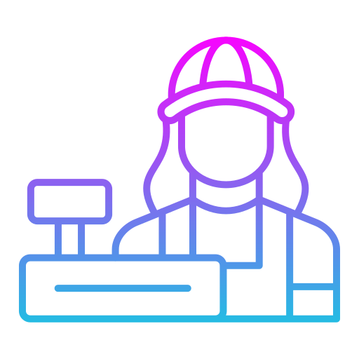 tendero icono gratis