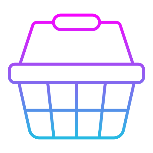 cesta de compras grátis ícone