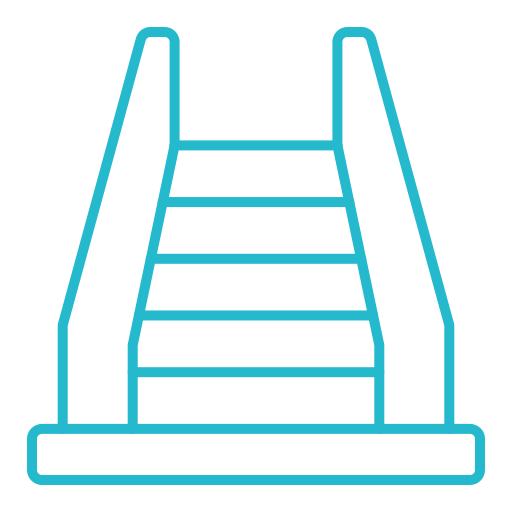 escalera mecánica icono gratis