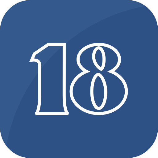 dieciocho icono gratis