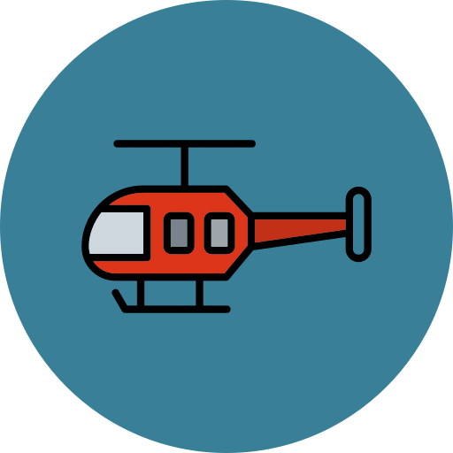 helicóptero icono gratis