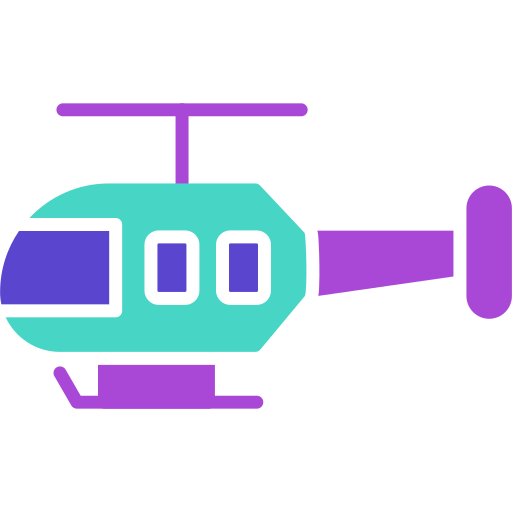 helicóptero icono gratis