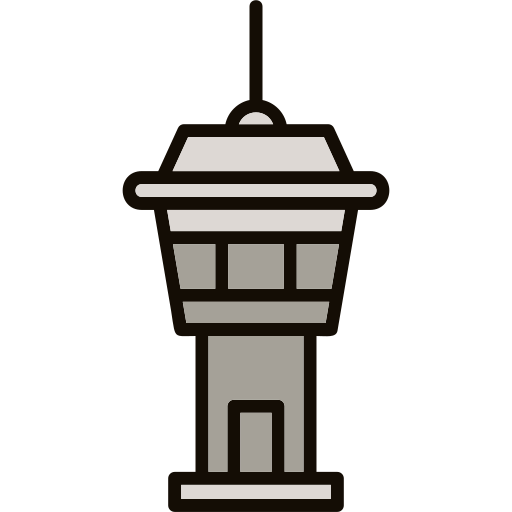 torre de control icono gratis