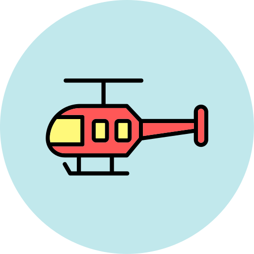 helicóptero icono gratis