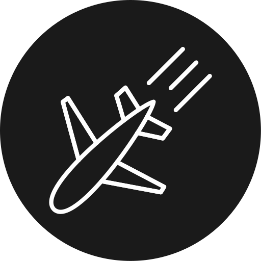 avión icono gratis