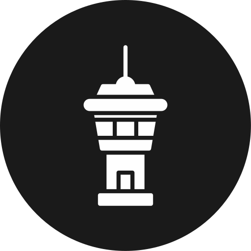 torre de control icono gratis