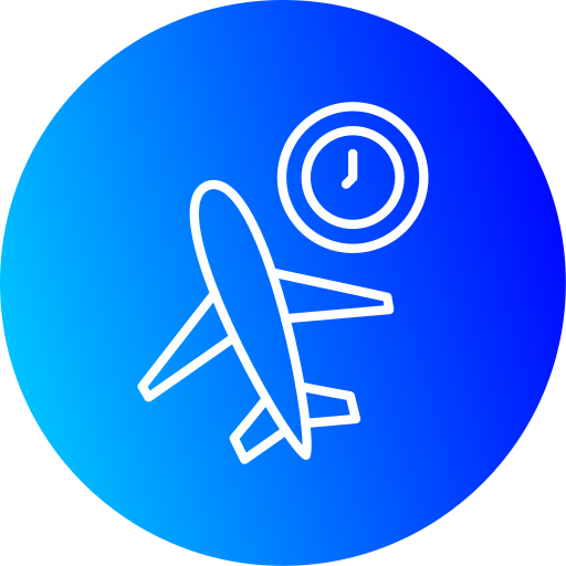 Flight time free icon