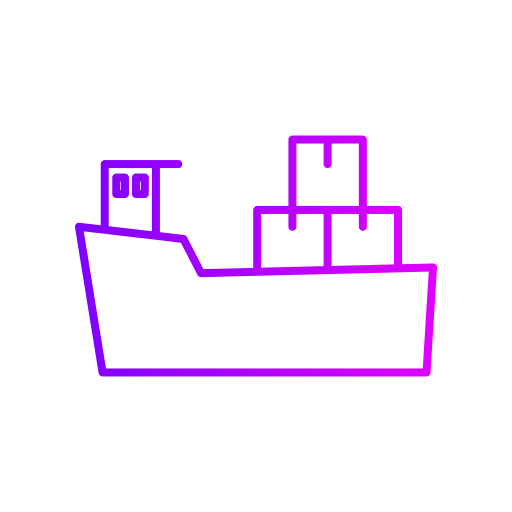 barco de carga icono gratis