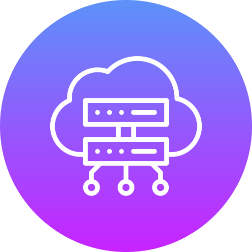 computación en la nube icono gratis