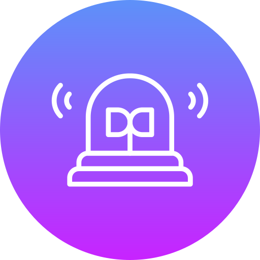 Fire alarm free icon