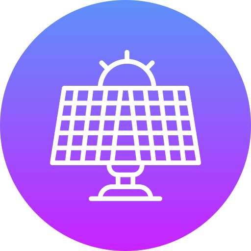 energía solar icono gratis