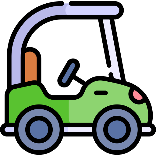 carro de golf icono gratis