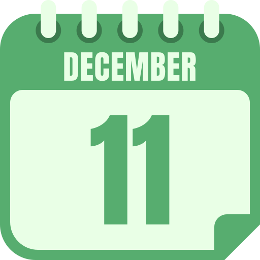 diciembre icono gratis