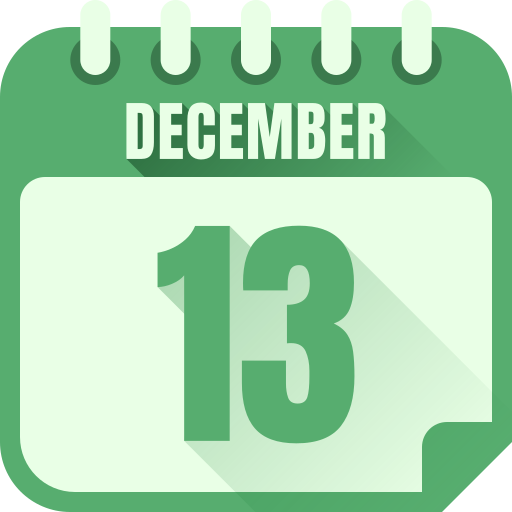 diciembre icono gratis