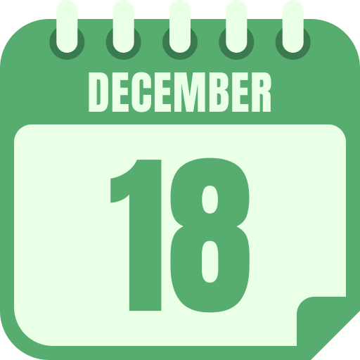 diciembre icono gratis