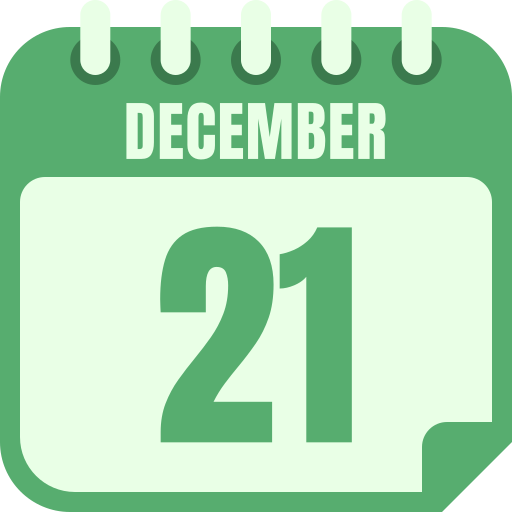 diciembre icono gratis