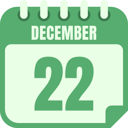 diciembre icono gratis