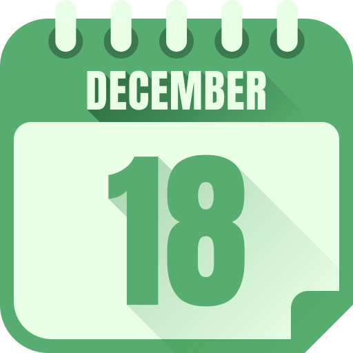 diciembre icono gratis