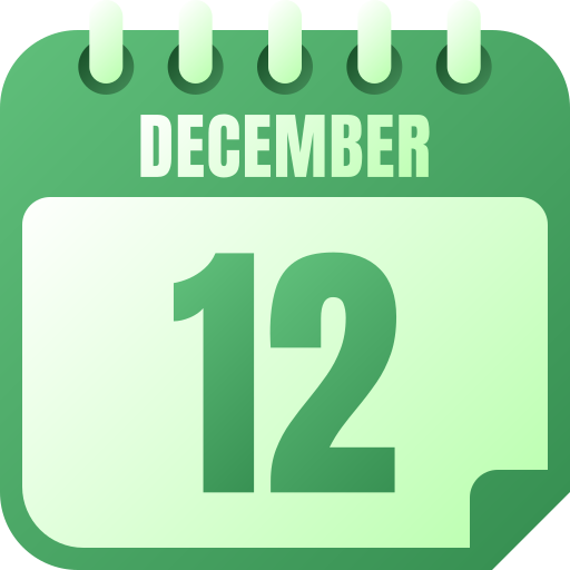 diciembre icono gratis