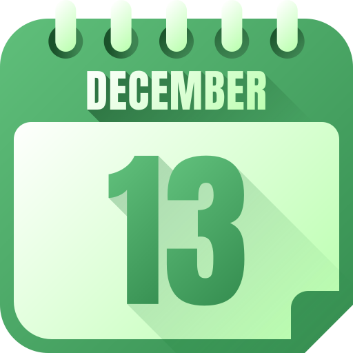 diciembre icono gratis