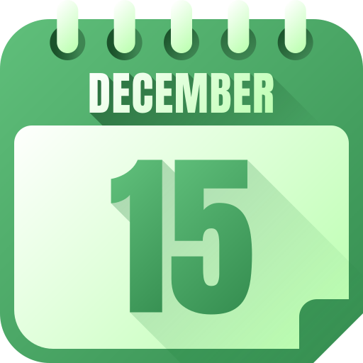 diciembre icono gratis