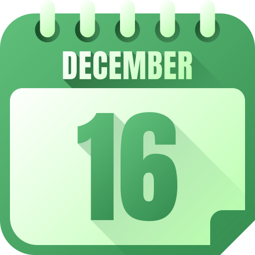 diciembre icono gratis