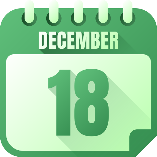 diciembre icono gratis