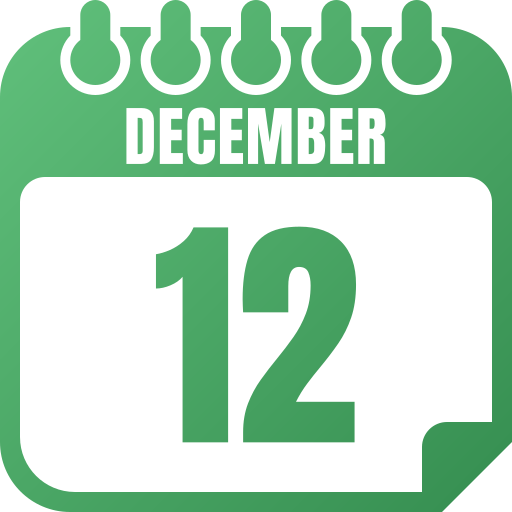 diciembre icono gratis