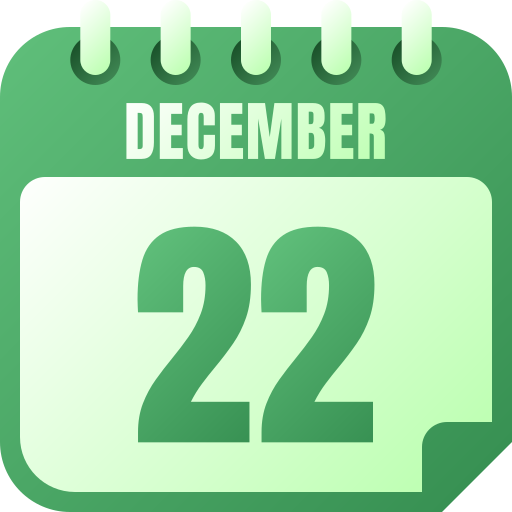 diciembre icono gratis