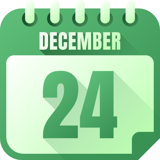 diciembre icono gratis