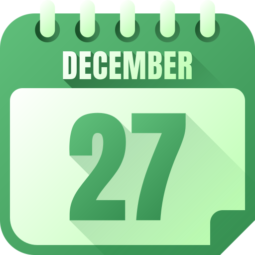 diciembre icono gratis