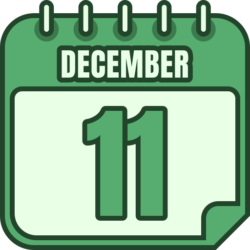 diciembre icono gratis