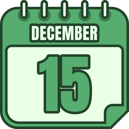 diciembre icono gratis