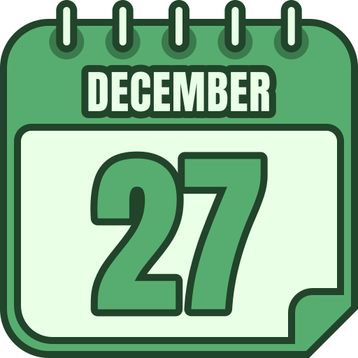 diciembre icono gratis