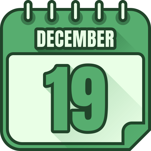 diciembre icono gratis