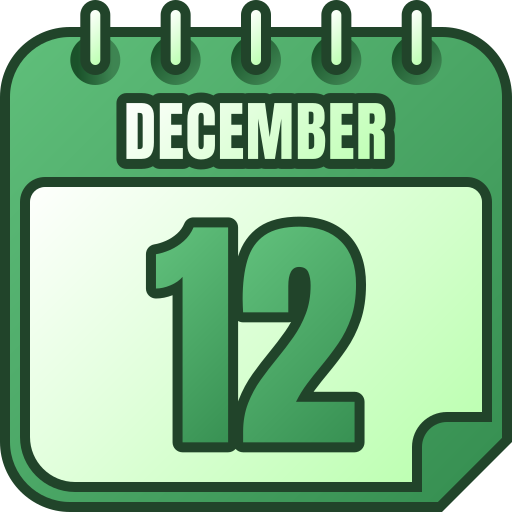 diciembre icono gratis