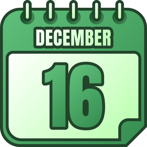 diciembre icono gratis