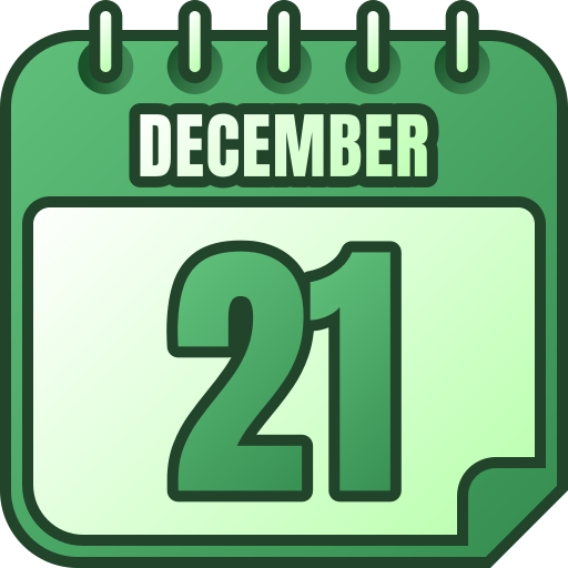 diciembre icono gratis