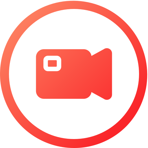 camara de video icono gratis