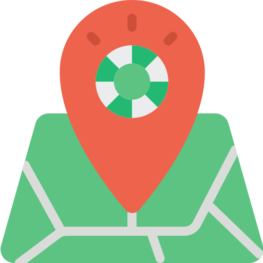 mapas grátis ícone