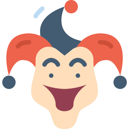 Joker Basic Miscellany Flat icon