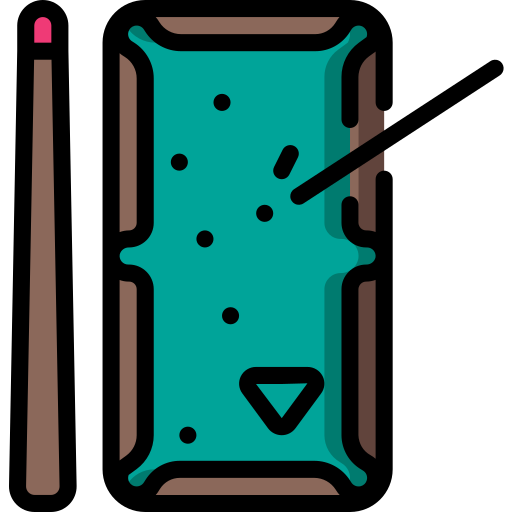 mesa de billar icono gratis